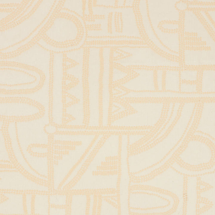 Nadia Matelasse Ivory 71920 by Schumacher Designer Fabric CARAVANNE See Sample ITALY - </p><p>Repeat: Horizontal: 26 1/2" (67CM) and Vertical: 24 1/2" (62CM) 52 1/2" (133CM) - Swanky Fabrics -