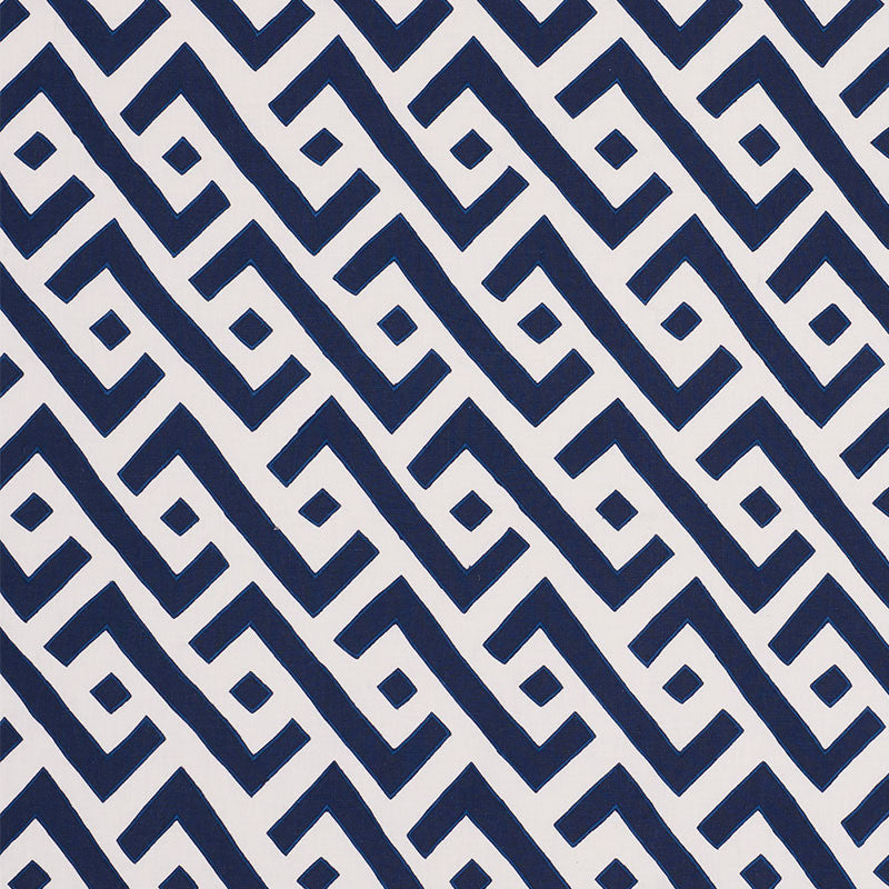 Safari Blue 72040 by Schumacher Designer Fabric MILES REDD II LINEN 96% VISCOSE 4% INDIA </p><p>Repeat: Horizontal: 26" (66CM) and Vertical: 11 1/2" (29CM) 52 - Swanky Fabrics -