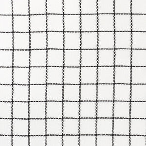 Schumacher Fabric Agnes Sheer Blackwork 72082