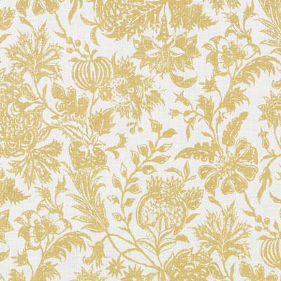 Duralee Fabric 72088-66 Ananya Yellow 3 1/4 Yards