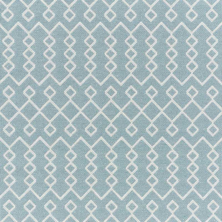 Bricolette Sky 72111 by Schumacher Designer Fabric Essentials-Midscale-Upholstery-Fabrics 78% Cotton, 19% Polyester, 3% Nylon Wyzenbeek 30,000 Horizontal: 1.75 and Vertical: 9.5 54.25 - Swanky Fabrics -