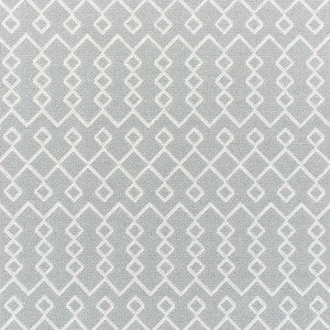 Schumacher Fabric Bricolette Grey 72112