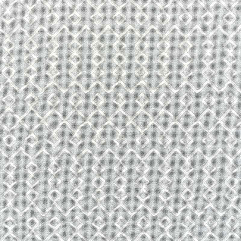 Bricolette Grey 72112 by Schumacher Designer Fabric ESSENTIALS: MID-SCALE UPHOLSTERY COTTON 78% POLYESTER 19% UNITED STATES OF AMERICA WYZENBEEK 30,000 </p><p>Repeat: Horizontal: 1 3/4" (4CM) and Vertical: 9 1/2" (24CM) 54.5 - Swanky Fabrics -