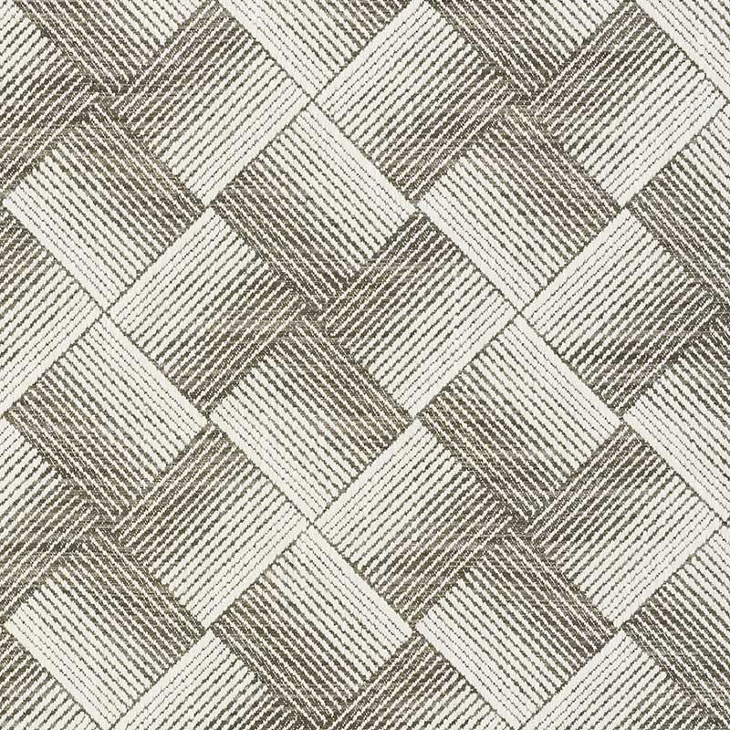 Ashberg Charcoal 72141 by Schumacher Designer Fabric ESSENTIALS: MID-SCALE UPHOLSTERY See Sample UNITED STATES OF AMERICA WASHABLE </p><p>Repeat: Horizontal: 6 3/4" (17CM) and Vertical: 7" (18CM) 55" (140 CM) - Swanky Fabrics -