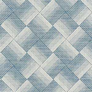 Schumacher Fabric Ashberg Blue 72142