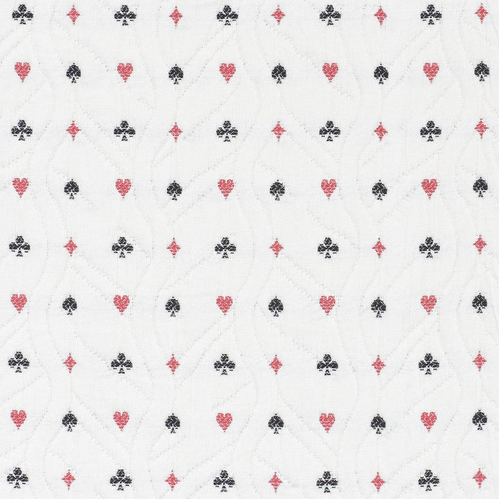 Le Joueur Rouge Et Noir 72270 by Schumacher Designer Fabric French-Revolution 100% Cotton Martindale 7,000 Horizontal: 1.75 and Vertical: 2 54 - Swanky Fabrics -