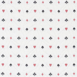 Schumacher Fabric Le Joueur Rouge Et Noir 72270