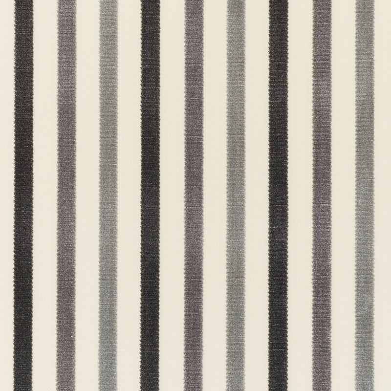 Le Matelot Charcoal 72293 by Schumacher Designer Fabric French-Revolution 54% Viscose, 28% Cotton, 18% Polyester - Horizontal: 3 and Vertical: - 54.25 - Swanky Fabrics -