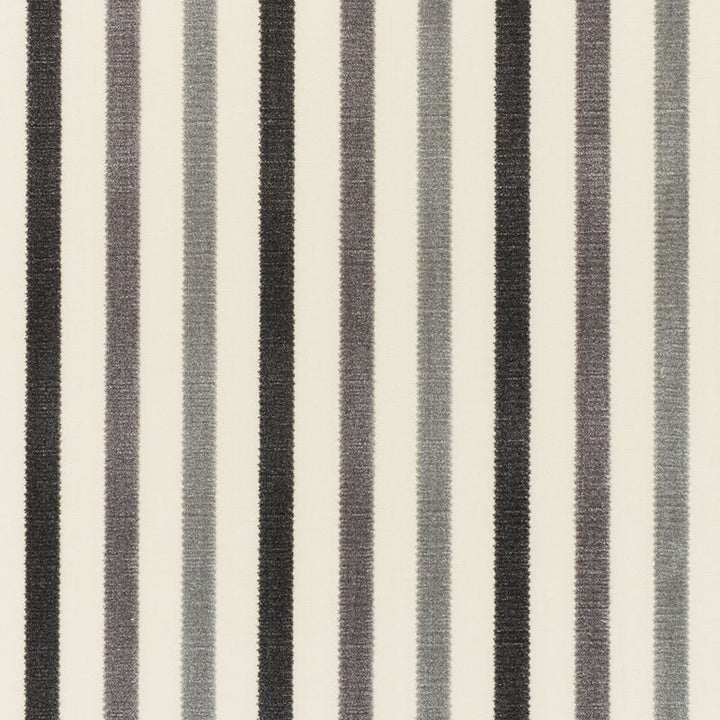 Le Matelot Charcoal 72293 by Schumacher Designer Fabric FRENCH REVOLUTION See Sample INDIA - </p><p>Repeat: Horizontal: 3" (8CM) and Vertical: - 54 1/4" (138 CM) - Swanky Fabrics -