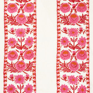 Schumacher Fabric Marguerite Embroidery Blossom 72331