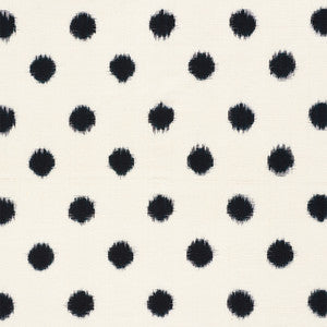 Schumacher Fabric Sakuru Ikat Black 72342