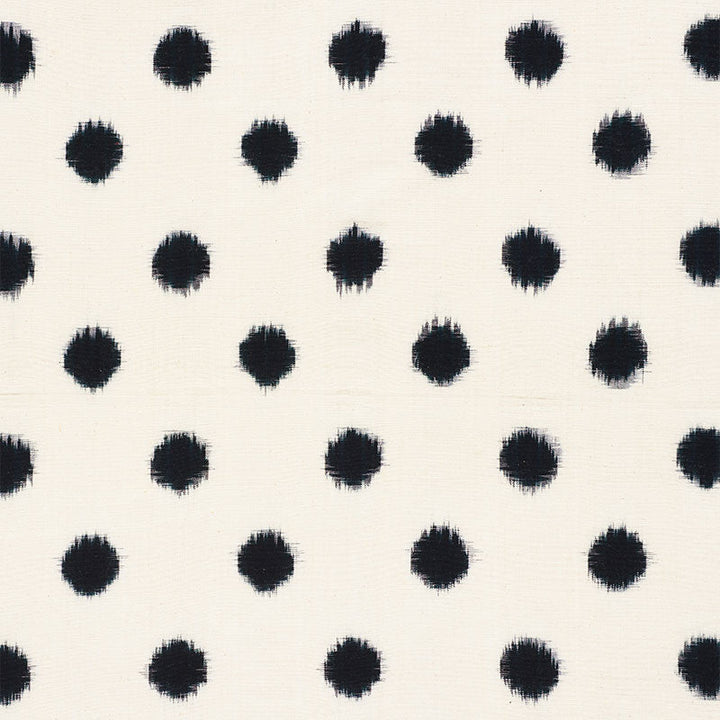 Sakuru Ikat Black 72342 by Schumacher Fabric Schumacher Fabric Sakuru Ikat Black 72342Fabric COTTON 100% INDIA </p><p>Repeat: H: HORZ. 5 1/8" (13CM) , V: VERT. 6" (15CM) 45 - Fabric Carolina -