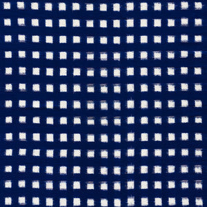 Schumacher Fabric Heiho Ikat Indigo 72350