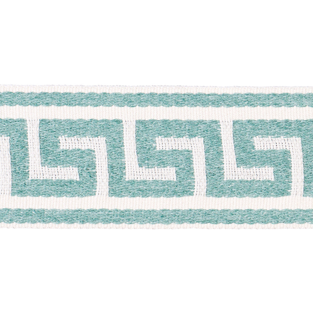 Schumacher Trim Ganton Tape Indoor/Outdoor - Teal