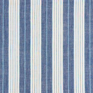 Schumacher Fabric Horst Stripe Delft 72600