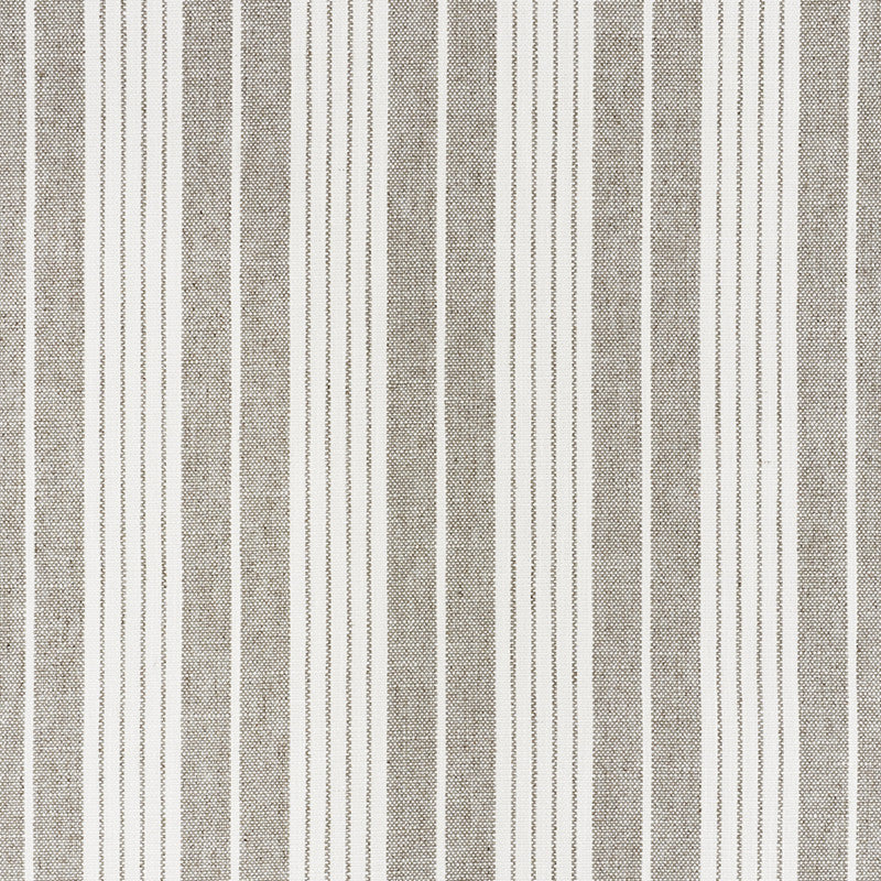 Horst Stripe Grisaille 72602 by Schumacher Designer Fabric Vogue-Living 45% Viscose, 23% Cotton, 22% Linen, 10% Polyester Martindale 35,000 Horizontal: 4.25 and Vertical: - 55 - Swanky Fabrics -
