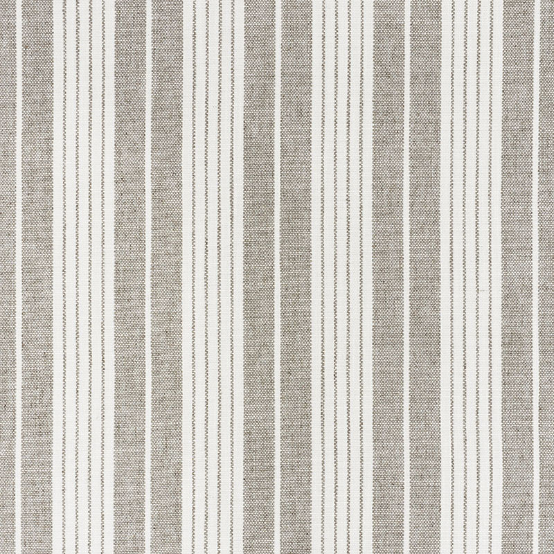 Horst Stripe Grisaille 72602 by Schumacher Designer Fabric VOGUE LIVING See Sample ITALY MEDIUM DUTY </p><p>Repeat: Horizontal: 4 1/4" (11CM) and Vertical: - 55" (140CM) - Swanky Fabrics -