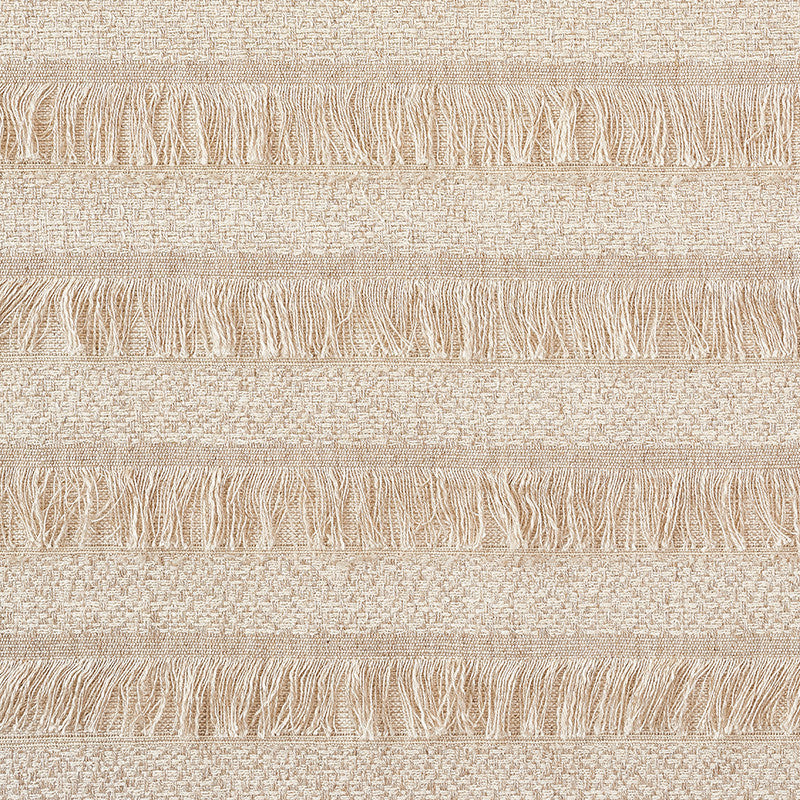 Acadia Greige 72650 by Schumacher Designer Fabric Open-Sky 46% Viscose, 22% Linen, 19% Cotton, 13% Polyester Martindale 31,000 Horizontal: - and Vertical: 3 55.5 - Swanky Fabrics -