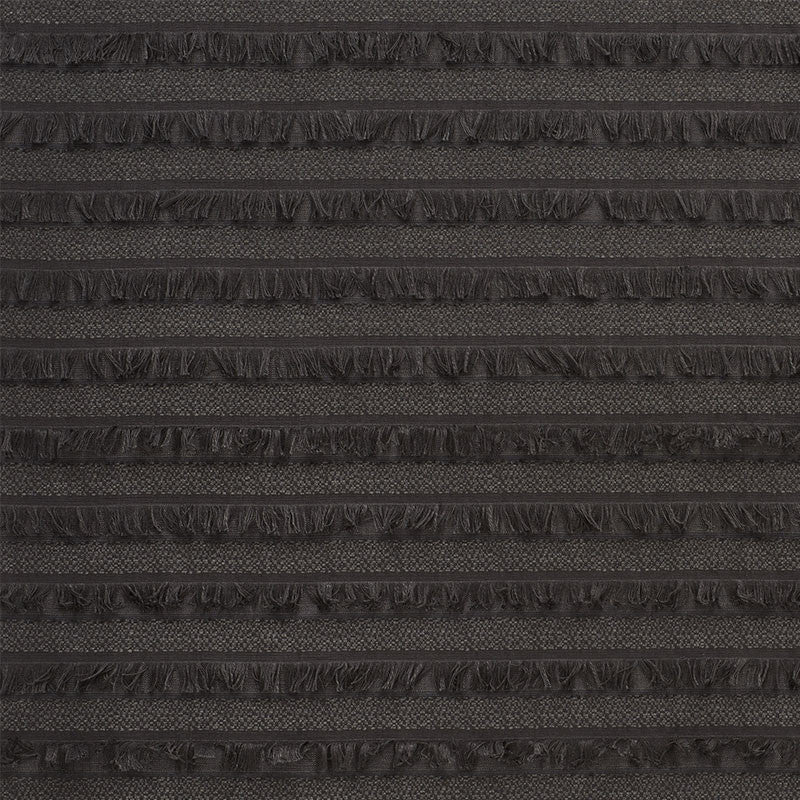 Acadia Charcoal 72652 by Schumacher Designer Fabric OPEN SKY See Sample ITALY - </p><p>Repeat: Horizontal: - and Vertical: 3" (8CM) 55 1/2" (141CM) - Swanky Fabrics -