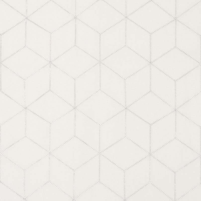 Atria Silver 72670 by Schumacher Designer Fabric Essentials-Sheers-Casements 90% Linen, 7% Acrylic, 3% Viscose - Horizontal: 4 and Vertical: 7.75 51 - Swanky Fabrics -