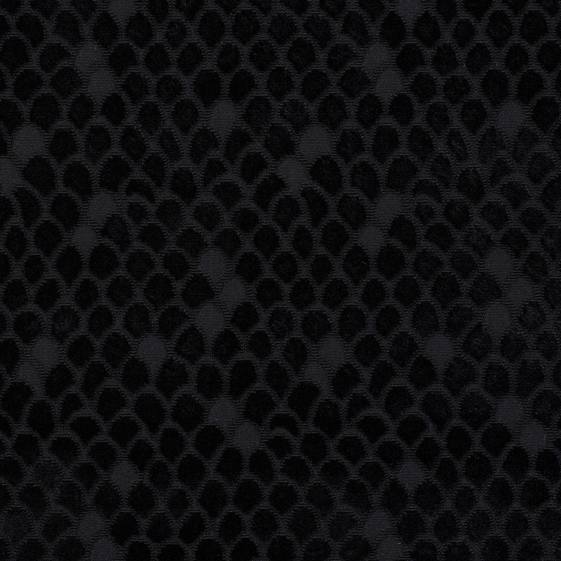 Esther Velvet Onyx 72773 by Schumacher Fabric Schumacher Fabric Esther Velvet Onyx 72773Fabric VISCOSE 80% BELGIUM </p><p>Repeat: H: HORZ. 13 1/2" (34CM) , V: VERT. 11" (28CM) 54 - Fabric Carolina -