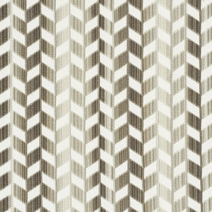 Schumacher Fabric Chevron Strie Velvet Stone 72810