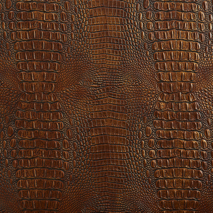 7285 Bronze by Charlotte Designer Fabric Exotics 100% Virgin Vinyl, 34oz. Asia Exceeds 200,000 Wyzenbeek Rubs (Heavy Duty) Horizontal: 10.5" x Vertical: 10.5" 54 Inches - Swanky Fabrics -
