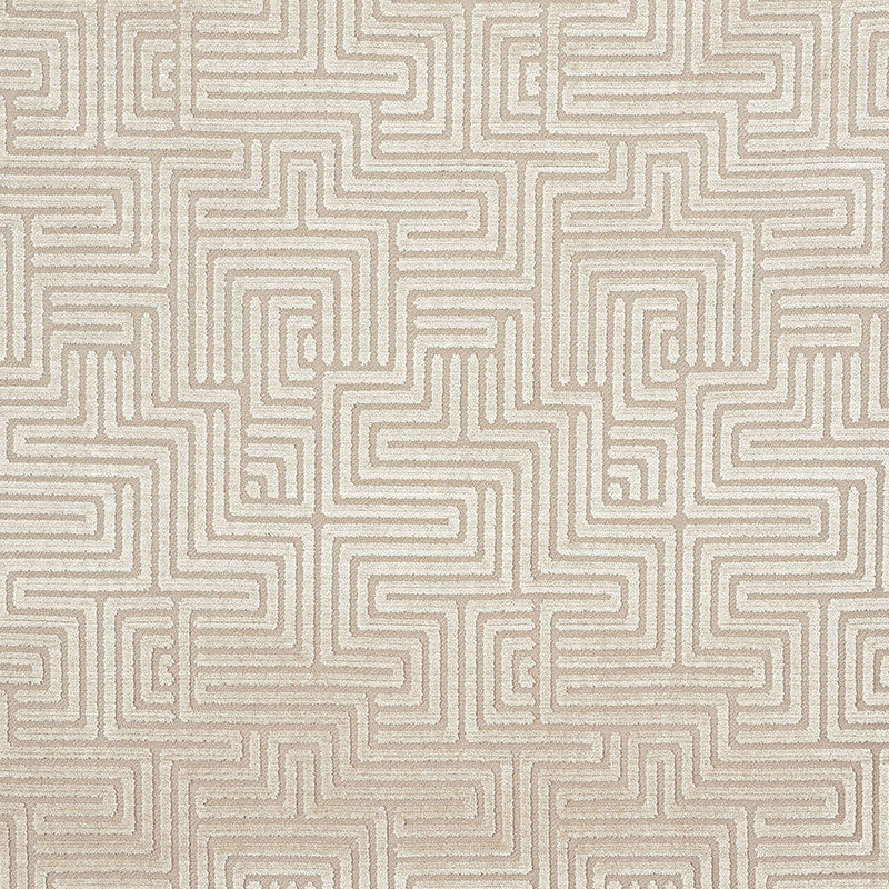 Lisboa Velvet Moonstone 72951 by Schumacher Designer Fabric Cut-Patterned-Velvets 92% Viscose, 8% Polyester Martindale 40,000 Horizontal: 6.75 and Vertical: 10.75 52.5 - Swanky Fabrics -