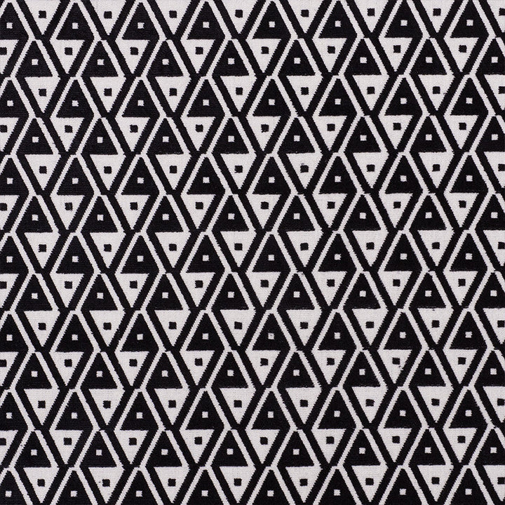Hoffmann Velvet Onyx 72992 by Schumacher Designer Fabric CUT & PATTERNED VELVETS VISCOSE 56% COTTON 44% INDIA MARTINDALE 60,000 </p><p>Repeat: Horizontal: 2" (5CM) and Vertical: 2" (5CM) 54 - Swanky Fabrics -