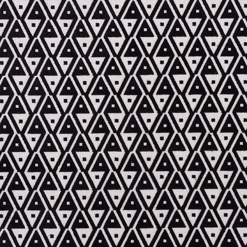 Hoffmann Velvet Onyx 72992 by Schumacher Designer Fabric CUT & PATTERNED VELVETS See Sample INDIA MEDIUM DUTY </p><p>Repeat: Horizontal: 2" (5CM) and Vertical: 2" (5CM) 54" (137CM) - Swanky Fabrics -
