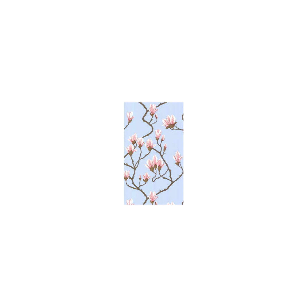 Magnolia Pale Blue by Cole & Son Designer Wallcovering COLE & SON NEW CONTEMPORARY PAPER - 100% United Kingdom Horizontal: and Vertical: 30 20.5 - Swanky Fabrics -