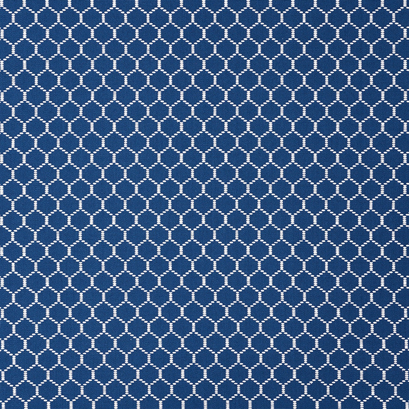 Fishnet Marine 73093 by Schumacher Designer Fabric Orient-Express 100% Cotton Martindale 18,000 Horizontal: 5/8- and Vertical: 1 57.5 - Swanky Fabrics -