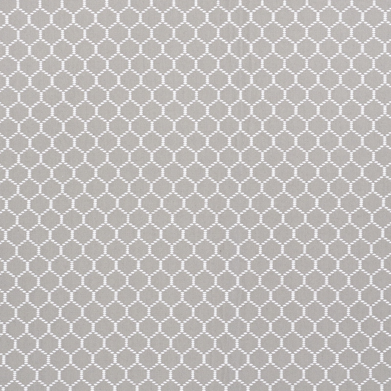 Fishnet Grey 73094 by Schumacher Designer Fabric Orient-Express 100% Cotton Martindale 18,000 Horizontal: 5/8- and Vertical: 1 57.5 - Swanky Fabrics -