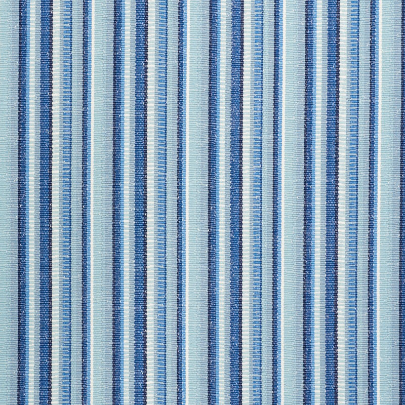Primavera Stripe Sea 73112 by Schumacher Fabric Schumacher Fabric Primavera Stripe Sea 73112Fabric DRALON ACRYLIC 100% FRANCE </p><p>Repeat: H: HORZ. 3 3/8" (9CM) , V: 55.25 - Fabric Carolina -