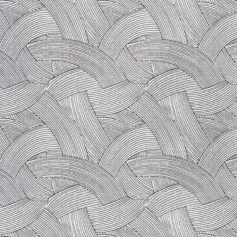 Tempesta Graphite 73180 by Schumacher Designer Fabric Au-Naturel 58% Viscose, 24% Linen, 18% Cotton - Horizontal: 14 and Vertical: 16 55 - Swanky Fabrics -