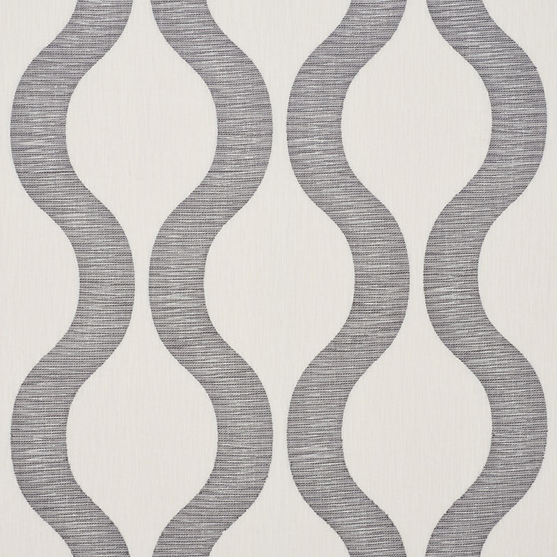 Ondata Charcoal 73222 by Schumacher Fabric Schumacher Fabric Ondata Charcoal 73222Fabric COTTON 40% INDIA </p><p>Repeat: H: HORZ. 14 1/4" (36CM) , V: VERT. 16" (41CM) 56.5 - Fabric Carolina -