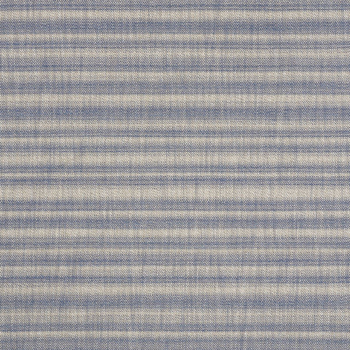 Petra Stripe Indigo 73361 by Schumacher Designer Fabric AU NATUREL ACRYLIC 39% POLYESTER 36% TURKEY MARTINDALE 50,000 </p><p>Repeat: Horizontal: and Vertical: 23 1/4" (59CM) 55 - Swanky Fabrics -