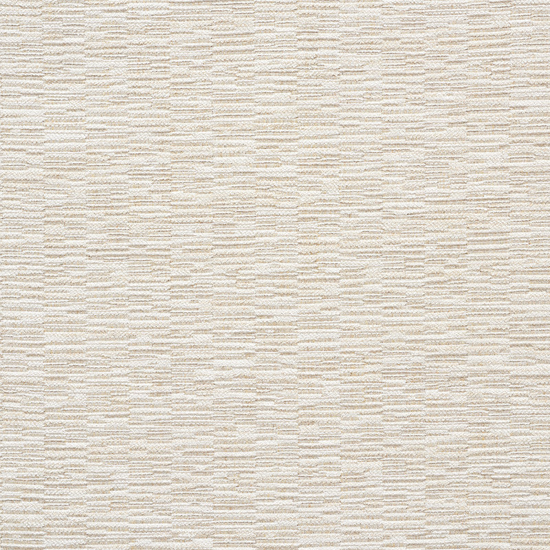 Albers Weave Cream 73390 by Schumacher Designer Fabric Textures 40% Viscose, 30% Cotton, 20% Linen, 6% Polyacrylic Martindale 26,000 Horizontal: - and Vertical: - 54.5 - Swanky Fabrics -