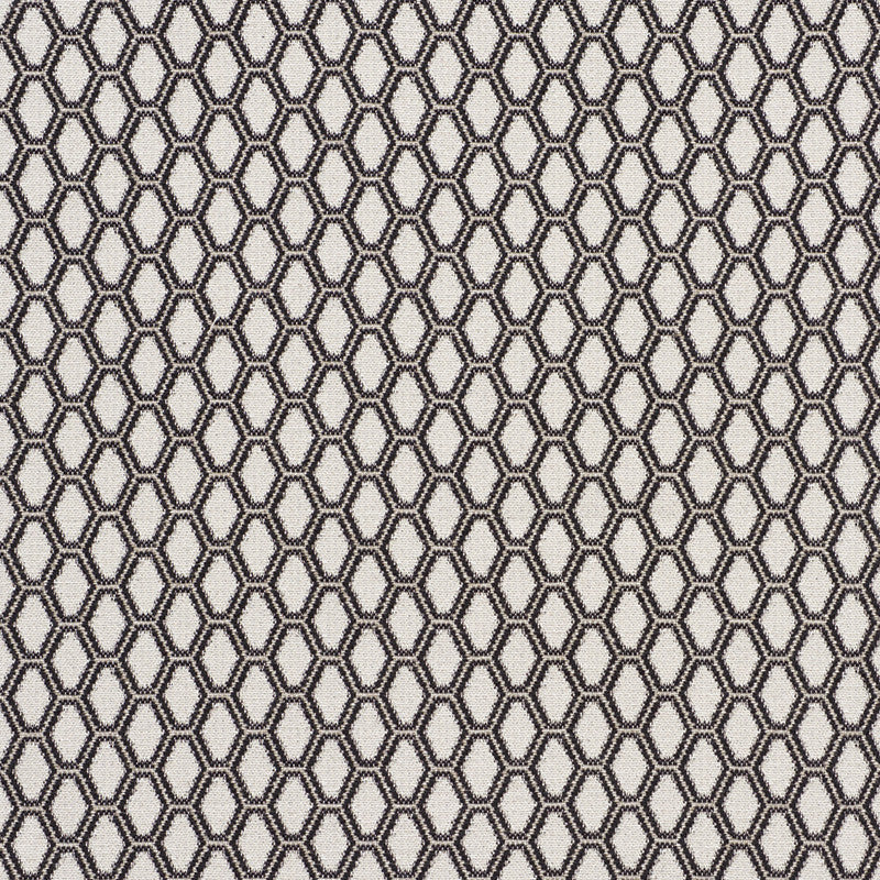 Beehive Graphite 73422 by Schumacher Designer Fabric Happy-Together 72% Cotton, 19% Viscose, 9% Linen Martindale 23,000 Horizontal: 1.5 and Vertical: 1.5 54.5 - Swanky Fabrics -