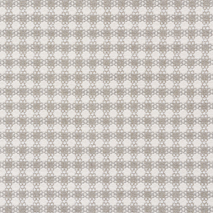 Checkmate Grey 73431 by Schumacher Designer Fabric HAPPY TOGETHER See Sample ITALY - </p><p>Repeat: Horizontal: 1 1/2" (4CM) and Vertical: 1" (3CM) 55 1/2" (141CM) - Swanky Fabrics -