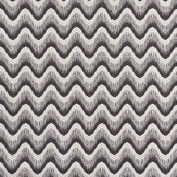 Bargello Wave Graphite 73441 by Schumacher Designer Fabric HAPPY TOGETHER COTTON 49% VISCOSE 30% ITALY MARTINDALE 26,000 </p><p>Repeat: Horizontal: 2 1/4" (6CM) and Vertical: 1 3/4" (4CM) 55.5 - Swanky Fabrics -