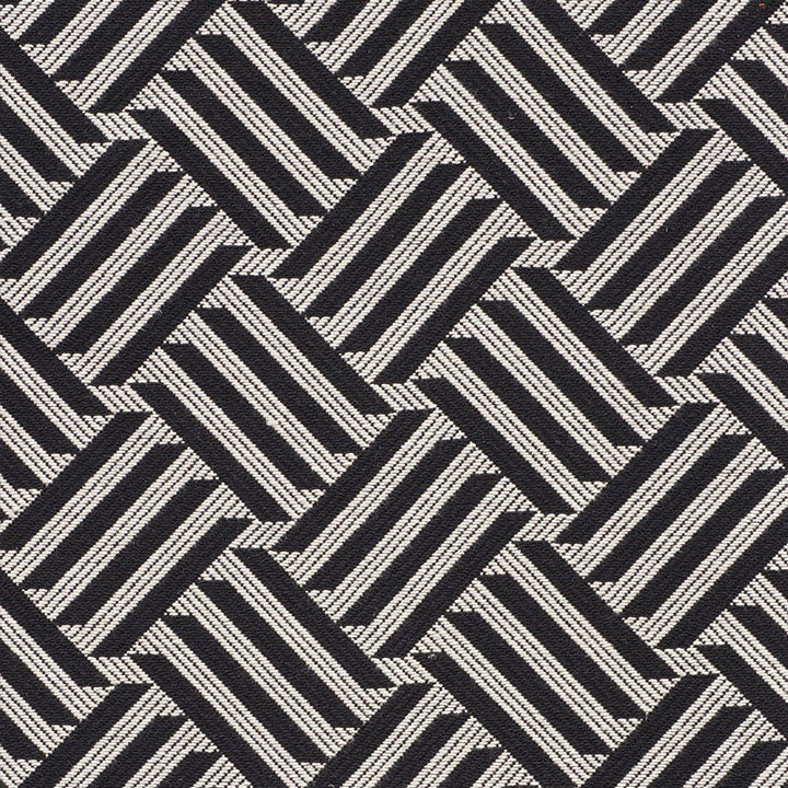 Cross Hatch Black 73451 by Schumacher Fabric Schumacher Fabric Cross Hatch Black 73451Fabric LINEN 42% ITALY </p><p>Repeat: H: HORZ. 4 1/2" (11CM) , V: VERT. 4 1/2" (11CM) 55.5 - Fabric Carolina -