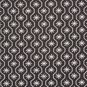 Schumacher Fabric Gigi Embroidery Graphite 73493