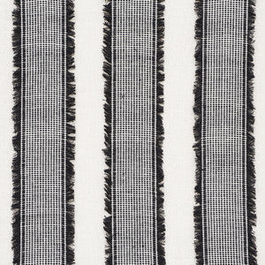 Schumacher Fabric Tulum Black 73591