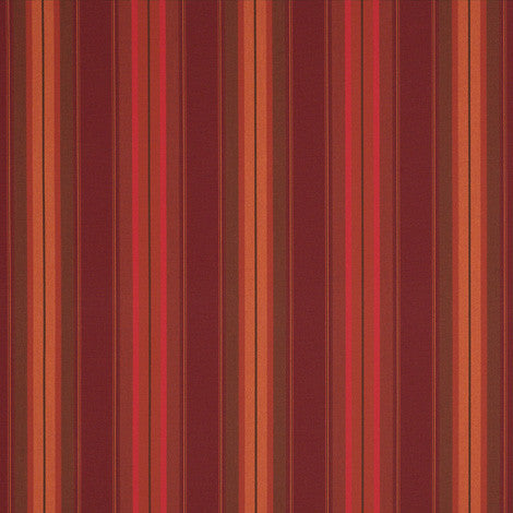 4885 Saxon Chili by Sunbrella Designer Fabric Sunbrella Awning Stripes 100% Sunbrella® Acrylic USA or Imported 10-Year Horizontal: and Vertical: 46 in. - Swanky Fabrics -