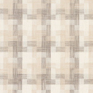 Schumacher Fabric Boro Plaid Natural 73742