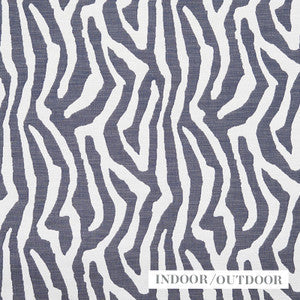 Schumacher Fabric Amanzi Navy 73782