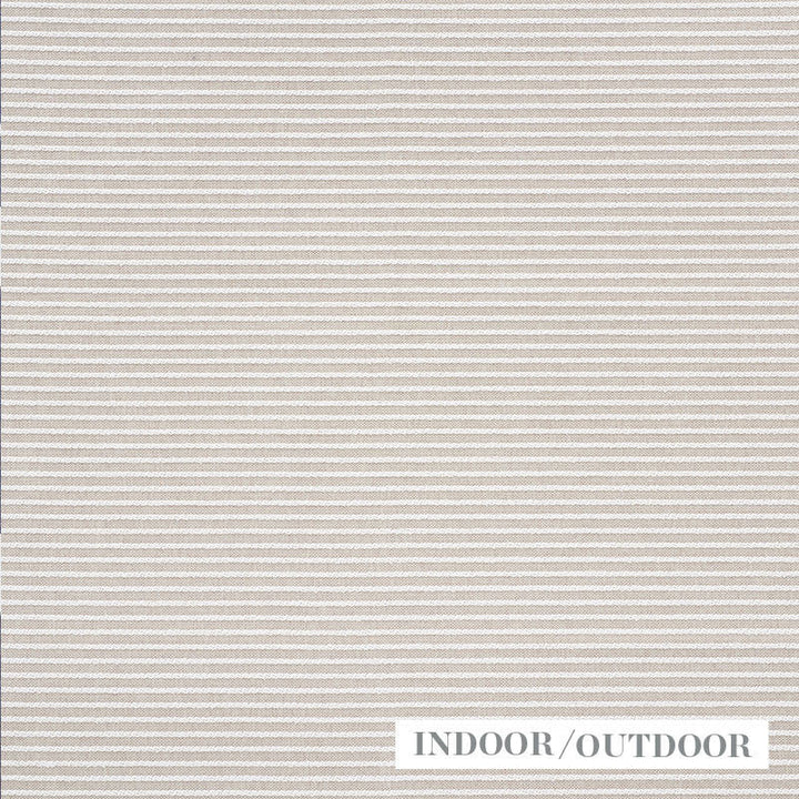 Boucle Stripe Natural 73800 by Schumacher Designer Fabric INDOOR OUTDOOR WOVENS See Sample UNITED STATES OF AMERICA HEAVY DUTY </p><p>Repeat: Horizontal: - and Vertical: 1/2" (1CM) 56" (142CM) - Swanky Fabrics -