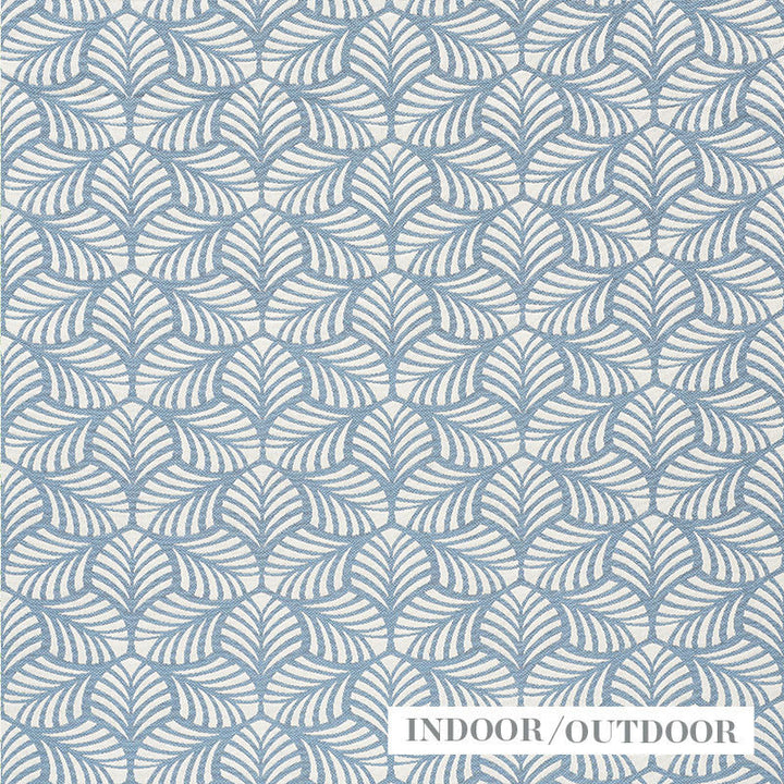 Sonia Ii Sky 73821 by Schumacher Designer Fabric INDOOR OUTDOOR WOVENS ACRYLIC 97% POLYAMID 3% FRANCE MARTINDALE 30,000 </p><p>Repeat: Horizontal: 13 1/2" (34CM) and Vertical: 6 1/2" (17CM) 54 - Swanky Fabrics -