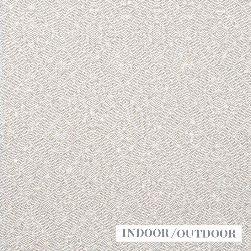 Geometric Weave Natural 73861 by Schumacher Designer Fabric INDOOR/OUTDOOR LINEN LINEN 94% ACRYLIC 6% FRANCE MARTINDALE 30,000 </p><p>Repeat: Horizontal: 7" (18CM) and Vertical: 7 1/2" (19CM) 55 - Swanky Fabrics -
